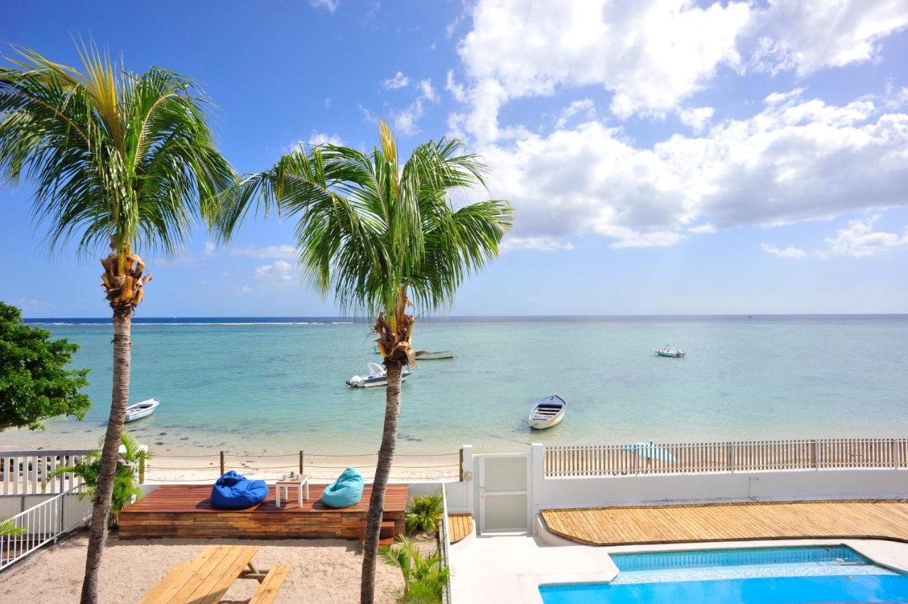 The Beach House - West Coast Mauritius Ривьер-Нуар Экстерьер фото